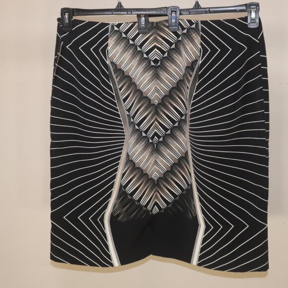 Worthington Art Deco Print Pencil Skirt, Size 20W, NWT - Picture 2 of 12